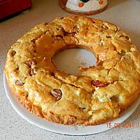 recette Cake knakis chorizo vache qui rit