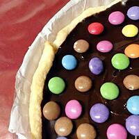 recette TARTE CHOCOLAT & SMARTIES