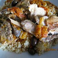 recette Couscous au lapin