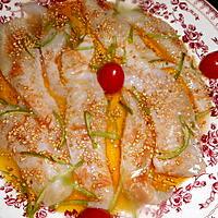 recette Filets de rouget grondin marinés