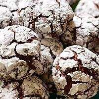 recette Crinkles – biscuits au chocolat super moelleux