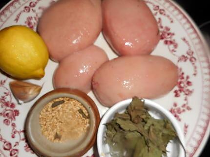 Recette de Rognons blancs d agneau a la chinoise