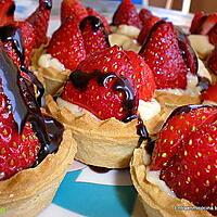 recette TARTELLETTES FRAISES-VANILLE