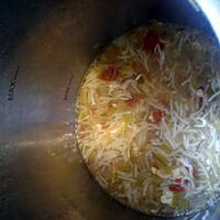 recette soupe aux légumes vermicelles
