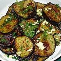 recette Aubergines poëlées