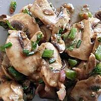 recette salade de champignons frais