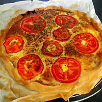 recette Tarte au thon et tomate