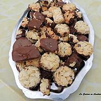 recette Croquants amandes et chocolat