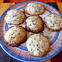 recette Cookies aux pépites de chocolat