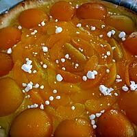 recette TARTE ABRICOT AUX SAVEURS PATISSIERES