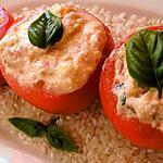 recette tomates farcies à la ricotta et aux tomates séchées