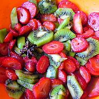 recette Salade fraises et kiwi