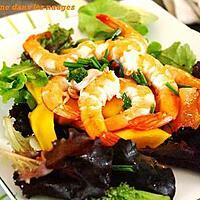 recette Salade Crevettes Mangue