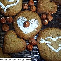 recette Biscuits Biscott ' o ' noisettes