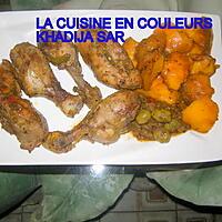 recette Poulet à la mangue