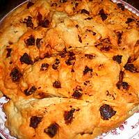 recette Fougasse au chorizo