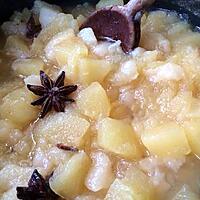 recette Compote Pommes Poires badiane