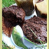 recette Muffins corsés au chocolat