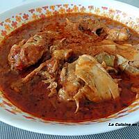 recette Cuisse de poulet au paprika et tomates