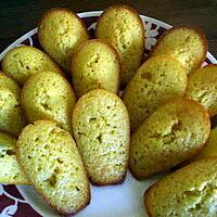 recette Madeleines au citron