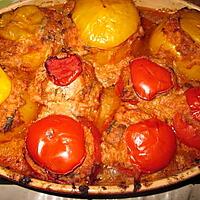 recette tomates farcies  au riz