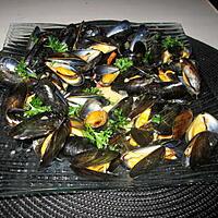 recette moules  au cidre