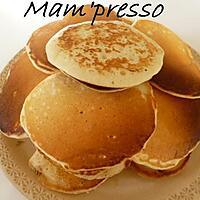 recette Minis pancakes sans oeufs