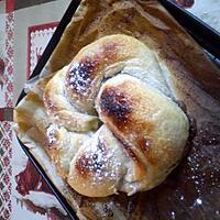 recette couronne feuilletée à la crème de marron (mille délices de cuisine)