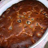 recette Gâteau aux cerises et amandes légèrement parfumé à la violette