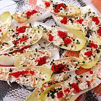 recette Bateaux ou barquettes d'endives