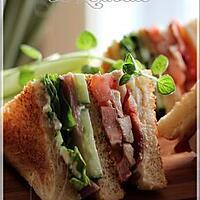 recette ~Club sandwich pour l'ado affamé~