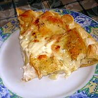 recette Quiche aux p de terre et au  maroilles