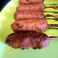 recette Mini corn dog