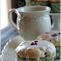 recette ~Muffins aux framboises et citron~