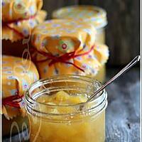 recette ~Confiture aux ananas, pommes et citrons~