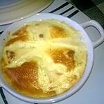 recette cassolette d'endives ,émincés de poulet ,vache qui rit ,d'apres le recette de fanfan ,