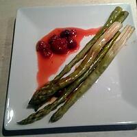 recette Asperge au framboise au thermomix ou sans