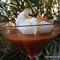 recette Compote et blancs en neige