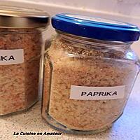 recette Chapelure au paprika