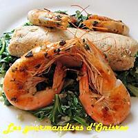 recette Boudins de thon, blettes et crevettes