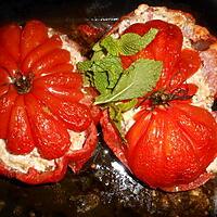 recette Tomates farcies au saumon