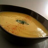 recette Velouté de courge et châtaignes à la crème