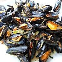 recette Moules au lard fûmé et fenouil