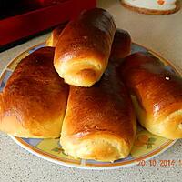 recette Petits pains au chocolat briochés