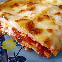 recette Lasagnes aux trois fromages