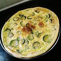 recette tourte aux courgettes au micro-ondes