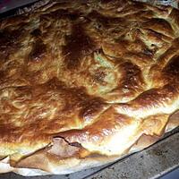 recette Tourte au poireaux colin et curry