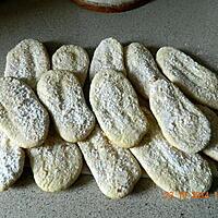 recette Biscuits cuillers ou presque ;-)