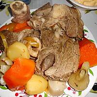 recette PETIT POT AU FEU ET FARANDOLE DE LEGUMES