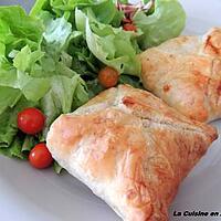 recette Feuilleté de poireaux et jambon cru